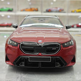 Minichamps BMW 2024 M5 Touring G99 Rojo Oscuro Metálico 1:18 – Resina de Modelo de Resina de Colección