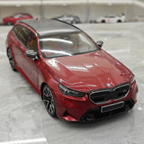 Minichamps BMW 2024 M5 Touring G99 Rojo Oscuro Metálico 1:18 – Resina de Modelo de Resina de Colección