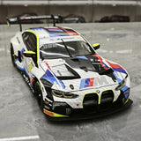 BMW 2025 M4 GT3 Team WRT #46 1:18 modello da collezione in metallo pressofuso di Minichamps - vista 10