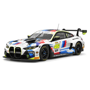 BMW 2025 M4 GT3 Team WRT #46 1:18 modello da collezione in metallo pressofuso di Minichamps - vista 16