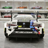 BMW 2025 M4 GT3 Team WRT #46 1:18 modello da collezione in metallo pressofuso di Minichamps - vista 7
