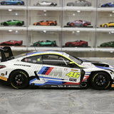 BMW 2025 M4 GT3 Team WRT #46 1:18 modello da collezione pressofuso di Minichamps - vista 9
