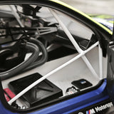 BMW 2025 M4 GT3 EVO Team WRT #46 1:18 modello da collezione in metallo pressofuso Qatar di 1812 km di Minichamps - vista 13