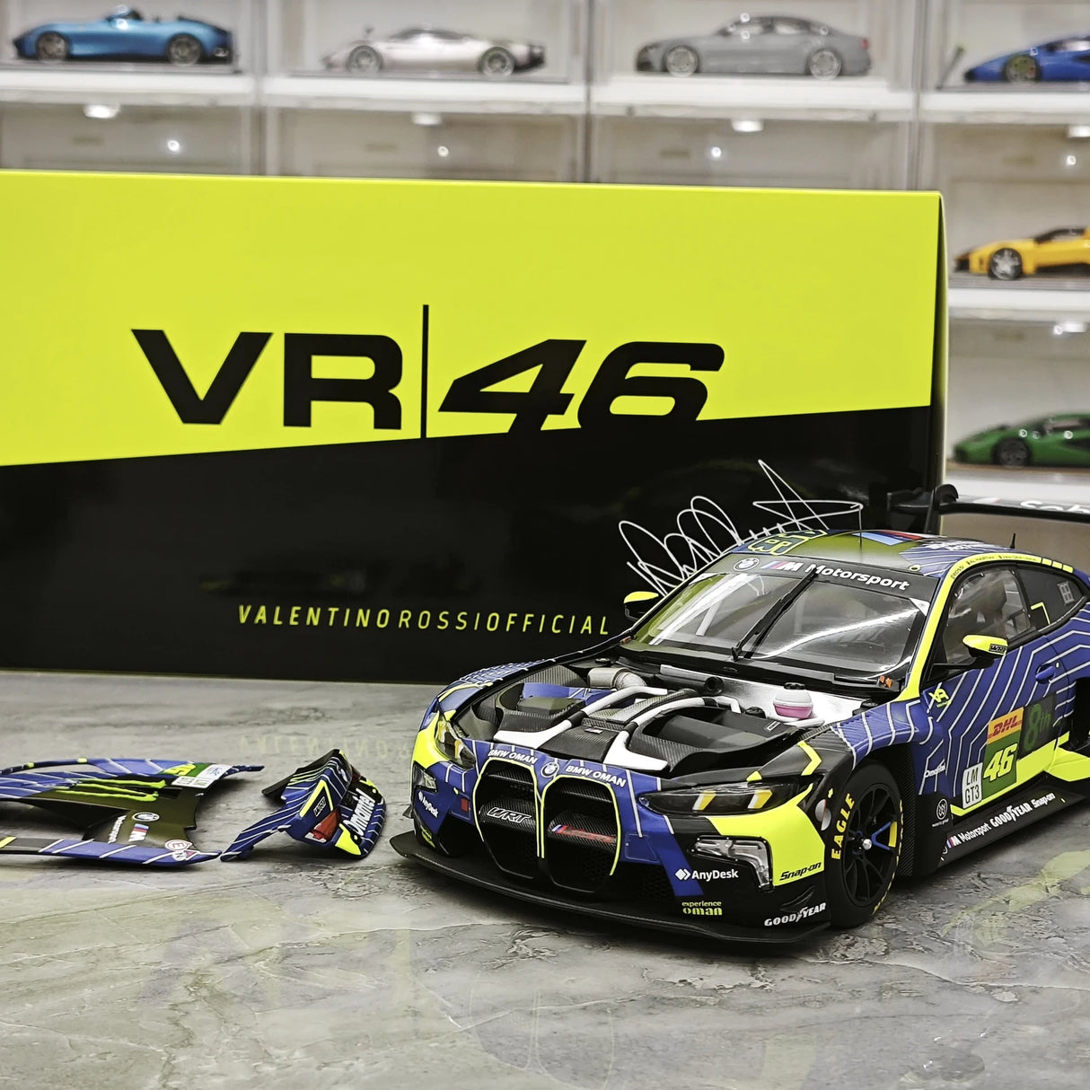 Minichamps] 1:18 BMW 2025 M4 GT3 EVO Team WRT #46 1812km Qatar