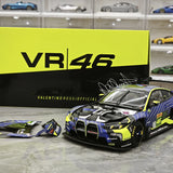 BMW 2025 M4 GT3 EVO Team WRT #46 1:18 modello da collezione in metallo pressofuso Qatar di 1812 km di Minichamps - veduta 15