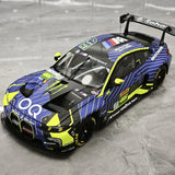 BMW 2025 M4 GT3 EVO Team WRT #46 1:18 modello da collezione in metallo pressofuso Qatar di 1812 km di Minichamps - vedi 4