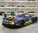 BMW 2025 M4 GT3 EVO Team WRT #46 1:18 modello da collezione Qatar pressofuso di 1812 km di Minichamps - vista 8