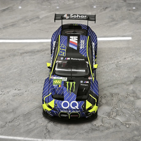 BMW 2025 M4 GT3 EVO Team WRT #46 1:18 Pole Position 6H modello da collezione Imola pressofuso di Minichamps - vista 2