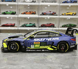 BMW 2025 M4 GT3 EVO Team WRT #46 1:18 Pole Position 6H modello da collezione Imola pressofuso di Minichamps - vista 5