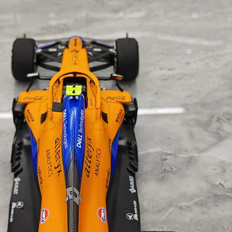 1:18 McLaren 2021 MCL35M #4 Italian GP Lando Norris F1 model car by Minichamps - view 12