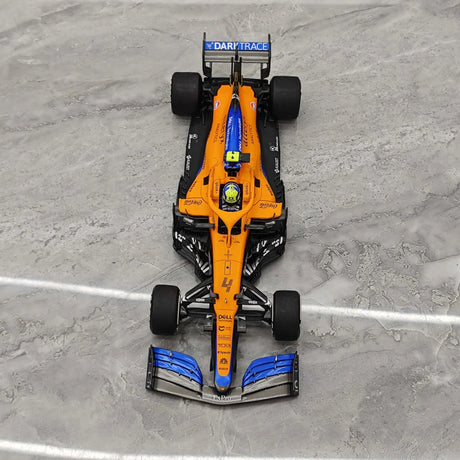 1:18 McLaren 2021 MCL35M #4 Italian GP Lando Norris F1 model car by Minichamps - view 2