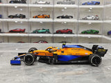 1:18 McLaren 2021 MCL35M #4 Italian GP Lando Norris F1 model car by Minichamps - view 5