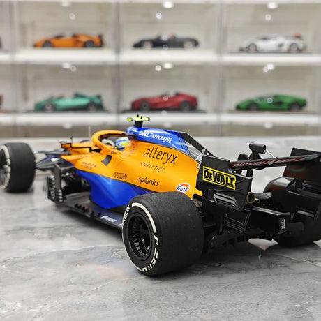 1:18 McLaren 2021 MCL35M #4 Italian GP Lando Norris F1 model car by Minichamps - view 6
