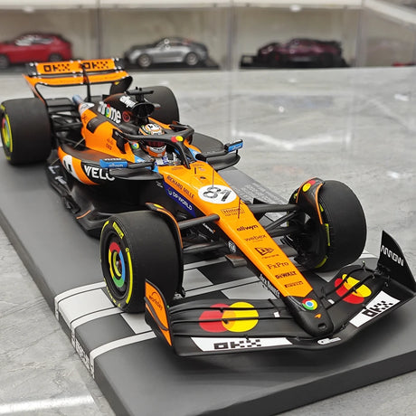 1:18 McLaren 2025 MCL39 #81 Monaco GP model car by Minichamps - view 10