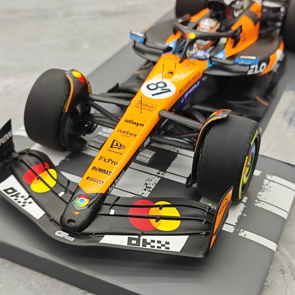 1:18 McLaren 2025 MCL39 #81 Monaco GP model car by Minichamps - view 11