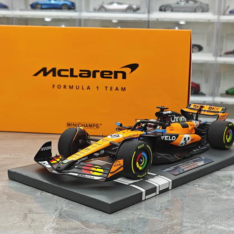 1:18 McLaren 2025 MCL39 #81 Monaco GP model car by Minichamps - view 14
