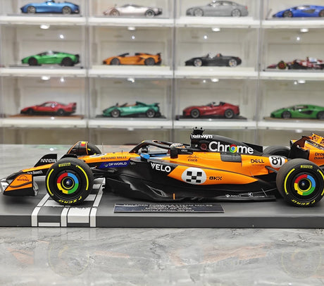 1:18 McLaren 2025 MCL39 #81 Monaco GP model car by Minichamps - view 5