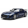 [Minichamps] 1:18 Mercedes-AMG 2013 SLS nero Series blu modellino di auto Die-Cast