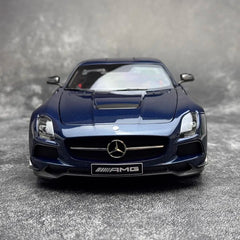 [Minichamps] 1:18 Mercedes-AMG 2013 SLS Black Series Blue Model Car Die-Cast