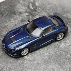 [Minichamps] 1:18 Mercedes-AMG 2013 SLS Black Series Blue Model Car Die-Cast
