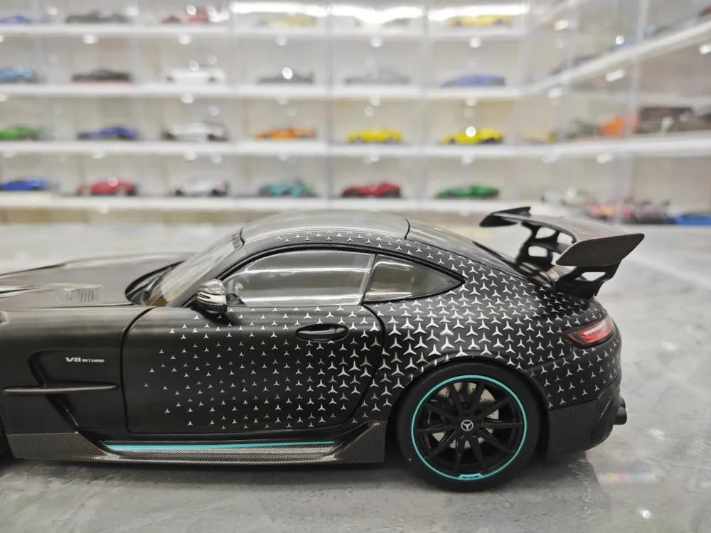 [Minichamps] 1:18 Mercedes-AMG 2020 GT zwart Series zwart modelauto Die-Cast