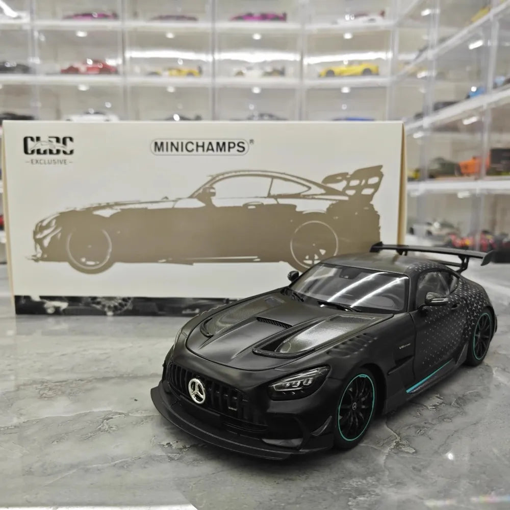 [Minichamps] 1:18 Mercedes-AMG 2020 GT Black Series Black Model Car Die-Cast