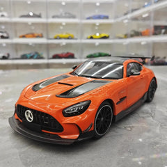 [Minichamps] 1:18 Mercedes-AMG 2020 GT noir Series orange voiture miniature Die-Cast