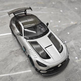 [Minichamps] 1:18 Mercedes-AMG 2020 GT Black Series Silver Model Car Die-Cast