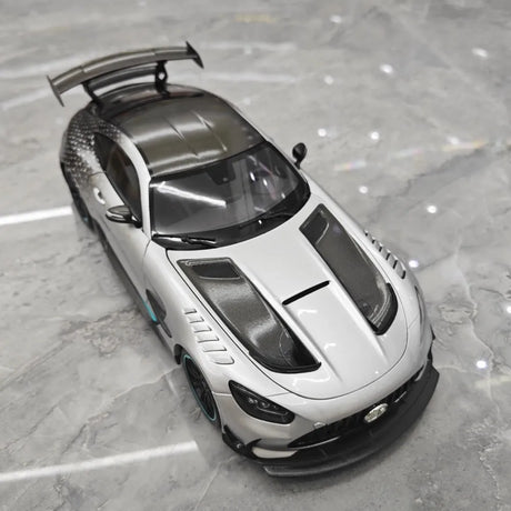 [Minichamps] 1:18 Mercedes-AMG 2020 GT Black Series Silver Model Car Die-Cast