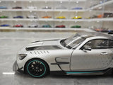 [Minichamps] 1:18 Mercedes-AMG 2020 GT Black Series Silver Model Car Die-Cast