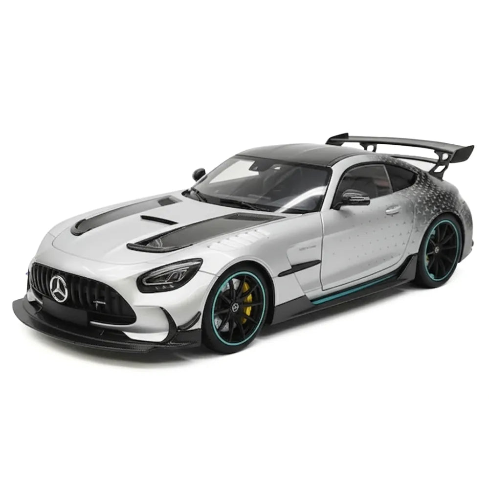 [Minichamps] 1:18 Mercedes-AMG 2020 GT noir Series argent voiture miniature Die-Cast