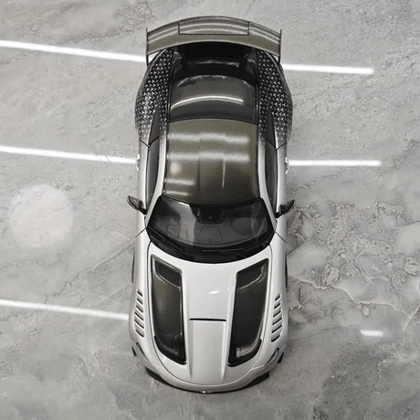 [Minichamps] 1:18 Mercedes-AMG 2020 GT Black Series Silver Model Car Die-Cast