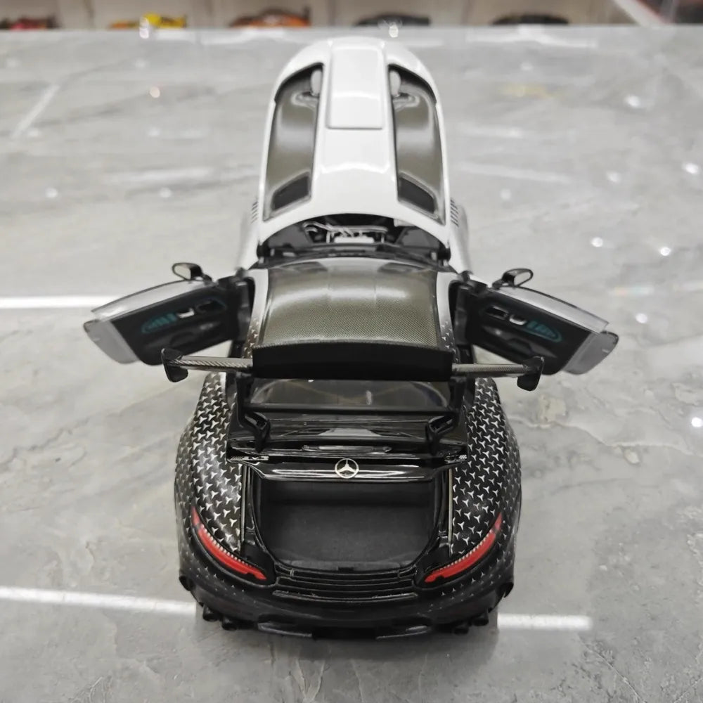 [Minichamps] 1:18 Mercedes-AMG 2020 GT Black Series Silver Model Car Die-Cast