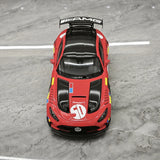 [Minichamps] 1:18 Mercedes-AMG 2021 GT nero Series rosso Pig 50th Anniversary modellino pressofuso