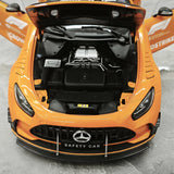 [Minichamps] 1:18 Mercedes-AMG 2021 GT Black Series Safety Car Modello Magma Beam Car Pressofuso
