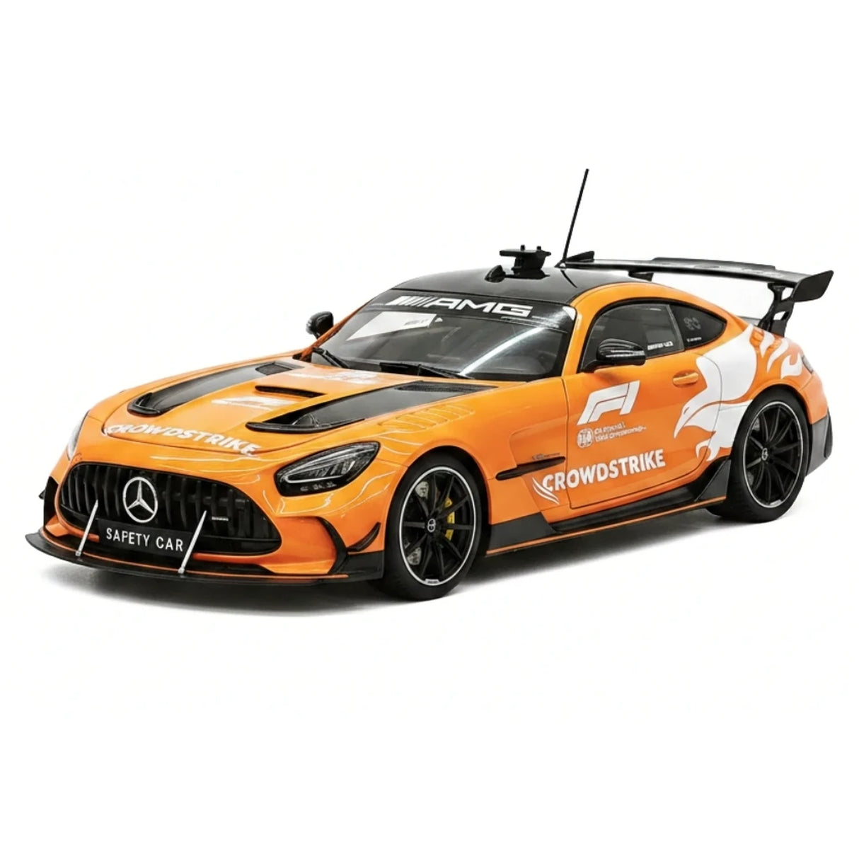 [Minichamps] 1:18 Mercedes-AMG 2021 GT Black Series Safety Car Modello Magma Beam Car Pressofuso