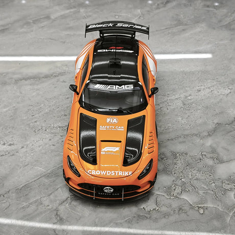 [Minichamps] 1:18 Mercedes-AMG 2021 GT Black Series Safety Car Modello Magma Beam Car Pressofuso