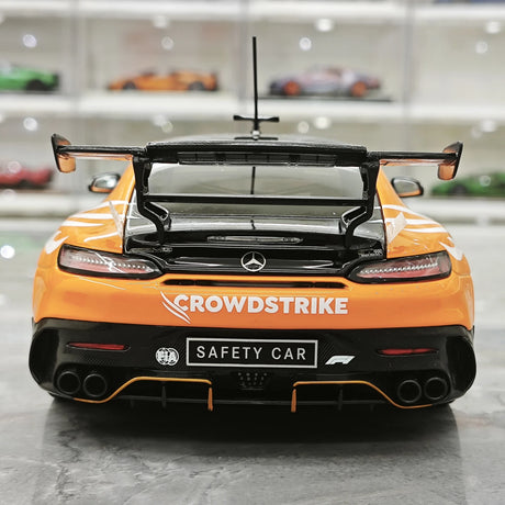 [Minichamps] 1:18 Mercedes-AMG 2021 GT Black Series Safety Car Modello Magma Beam Car Pressofuso
