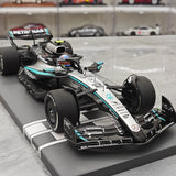 1:18 Mercedes-AMG 2025 F1 W16 #12 캐나다 GP 안드레아 키미 안토넬리 F1Minichamps 제작 레진 모델 카 - 보기 10