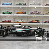 1:18 Mercedes-AMG 2025 F1 W16 #12 캐나다 GP 안드레아 키미 안토넬리 F1 Minichamps 제작 레진 모델 자동차 - 뷰 9