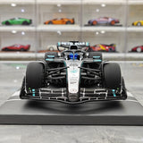 1:18 Mercedes-AMG 2025 F1 W16 #63 캐나다 GP 조지 러셀 F1 Minichamps 의 레진 모델 카 - 뷰 1