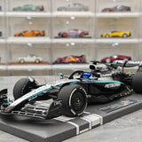 1:18 Mercedes-AMG 2025 F1 W16 #63 캐나다산 GP 조지 러셀 F1 Minichamps 제작 레진 모델 카 - 뷰 3