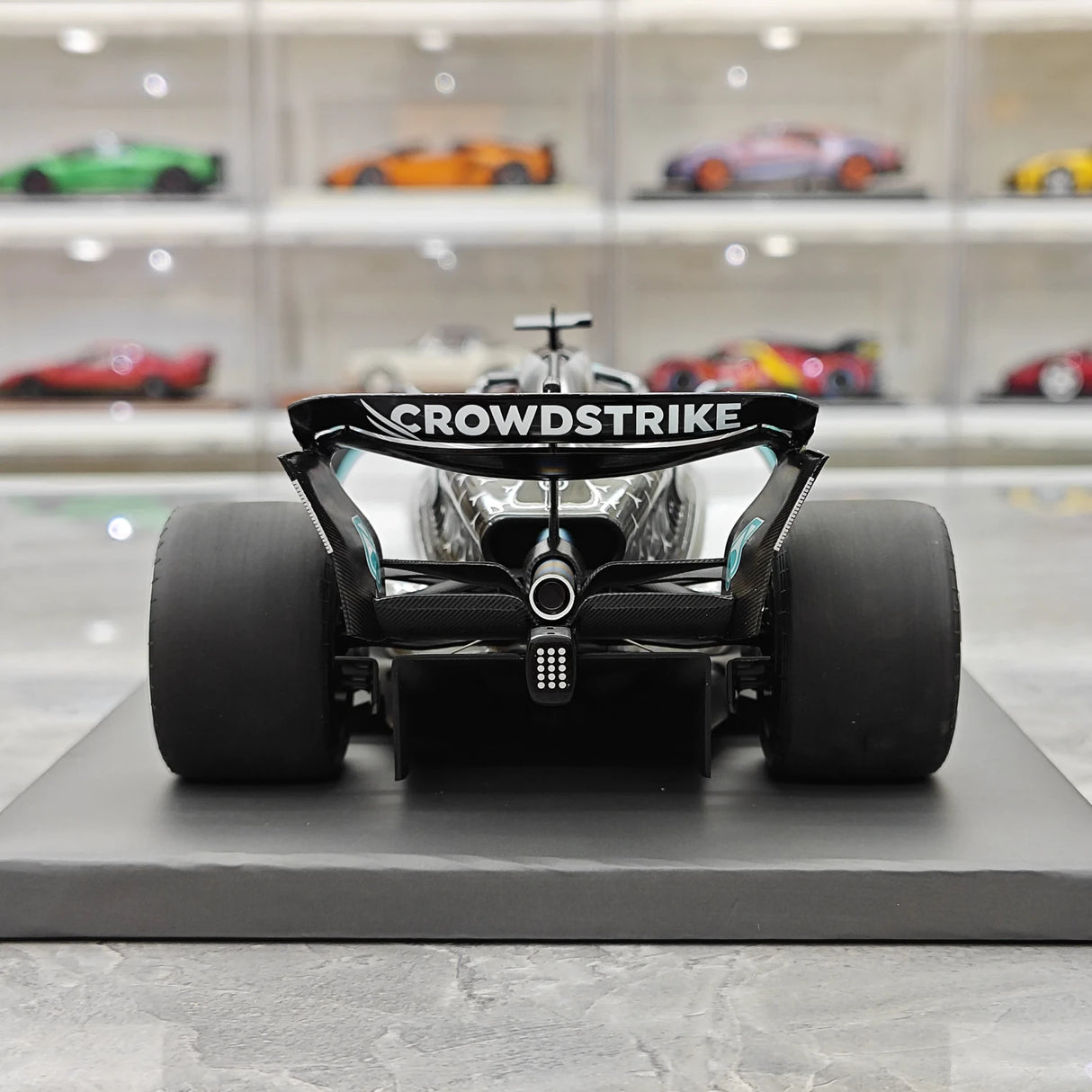 1:18 Mercedes-AMG 2025 F1 W16 #63 캐나다 GP 조지 러셀 F1 Minichamps 제작 레진 모델 카 - 뷰 7