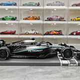 1:18 Mercedes-AMG 2025 F1 W16 #63 캐나다 GP 조지 러셀 F1 Minichamps 제작 레진 모델 카 - 뷰 9