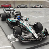 1:18 Mercedes-AMG 2025 F1 W16 #63 싱가포르 GP 조지 러셀 F1 Minichamps 제작한 레진 모델 자동차 - 뷰 10