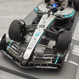 1:18 Mercedes-AMG 2025 F1 W16 #63 싱가포르 GP 조지 러셀 F1 Minichamps 제작한 레진 모델 카 - 뷰 11