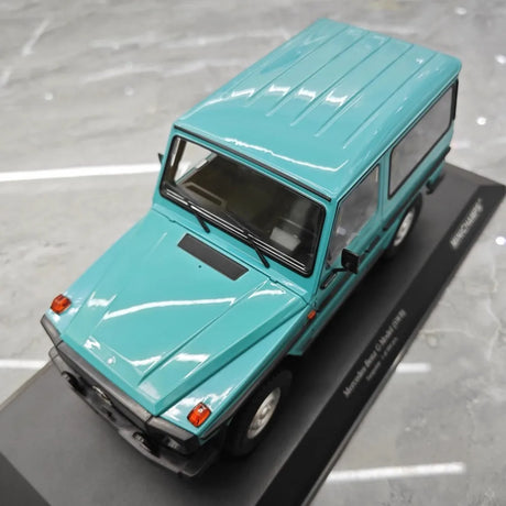 [Minichamps] 1:18 Mercedes-Benz 1979 G-Class W460 Blue Model Car Resin