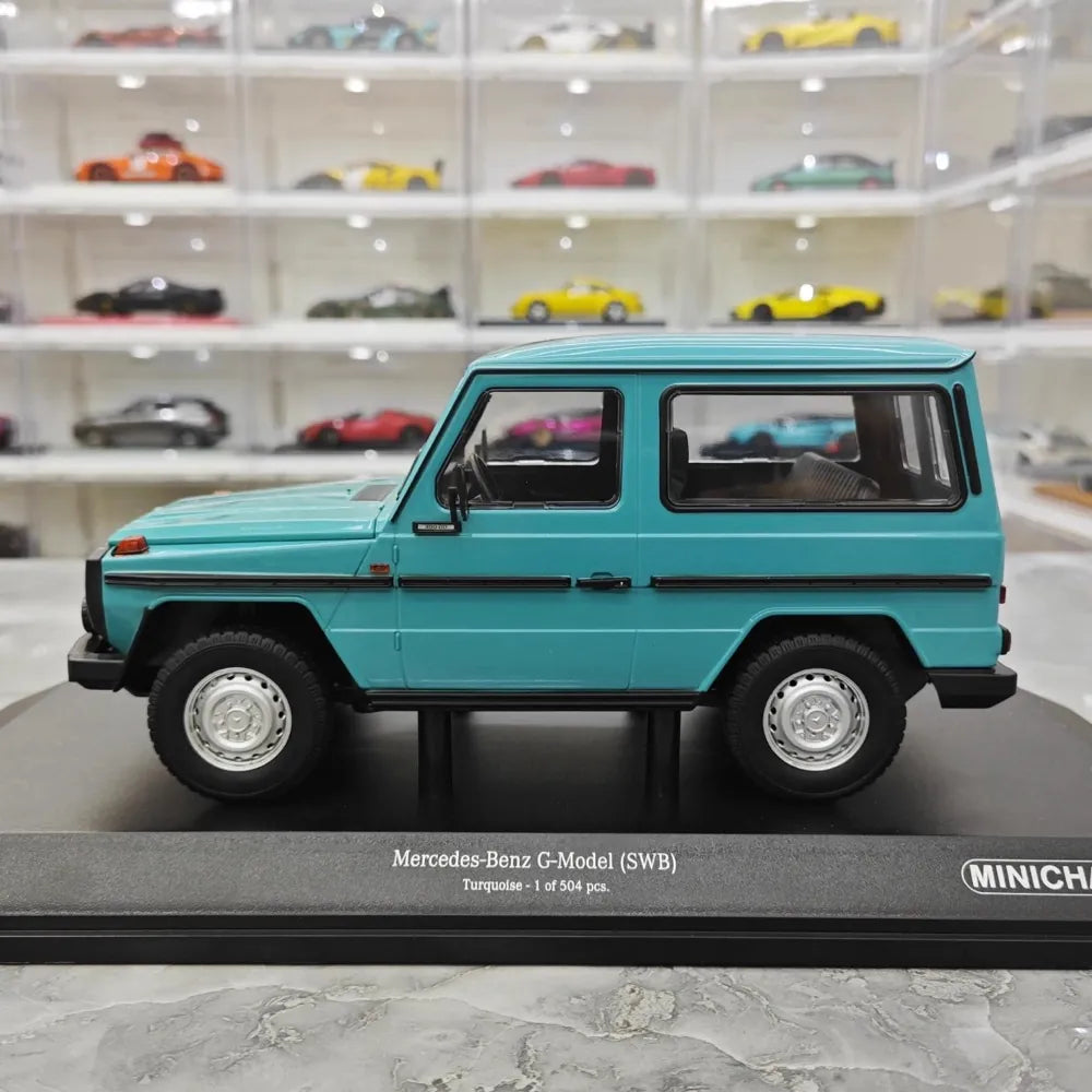 [Minichamps] 1:18 Mercedes-Benz 1979 G-Class W460 Blue Model Car Resin