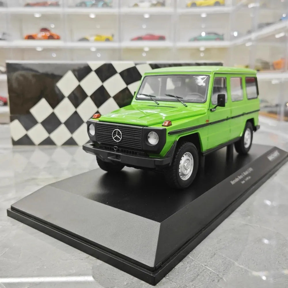 [Minichamps] 1:18 Mercedes-Benz 1979 G-Class W460 vert voiture miniature Resin