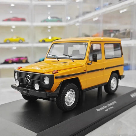 [Minichamps] 1:18 Mercedes-Benz 1979 G-Class W460 Yellow Model Car Resin